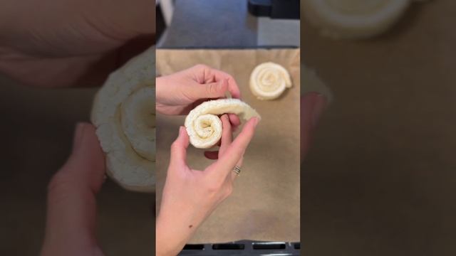 Улитки с творогом, как в пекарне