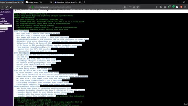 2  TCP, UDP and Comprehensive scan with nmap