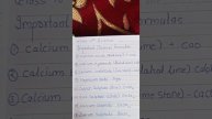 10 important chemical formulas of class 10th