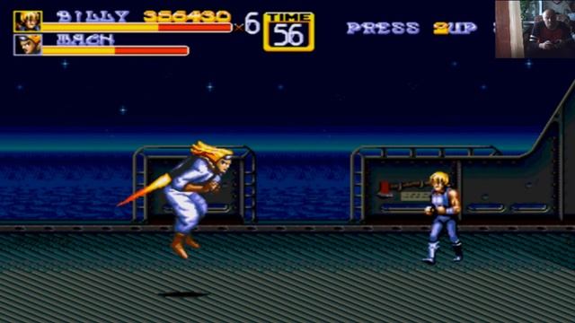 Sega Mega Drive 2 Bare Knuckle 2 Улицы Ярости 2 Хак взломанная версия  Лихие 90е Вячеслав