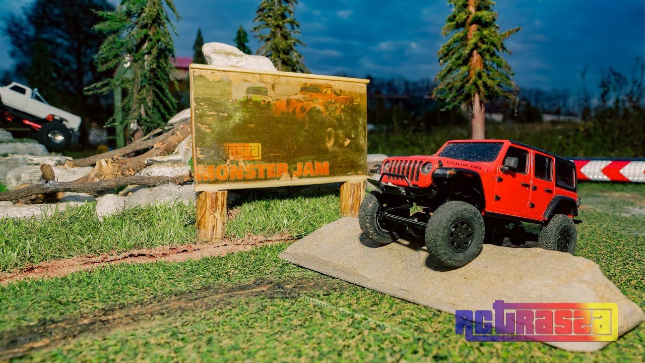 Crawler park RC car Mini z 4x4 Rubicon
