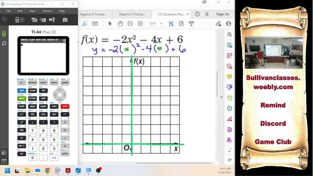 230228 3.5B Graph Quadratics