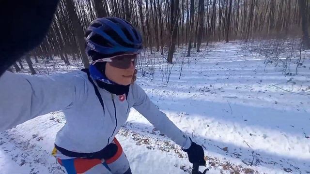 ВЕЛОСИПЕДОМ ПО ЗИМОВИХ ТРЕЙЛАХ