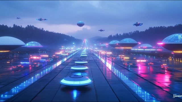 SPACEPORTS ON PLANET LYRIANIS