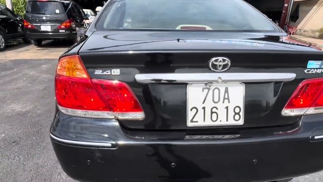 (đã bán)TOYOTA CAMRY 2005 2.4G số sàn xe zin không lỗi giá 250 triệu phone 0398.176.956