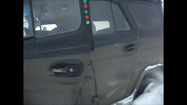 Три раза посадил уазик)