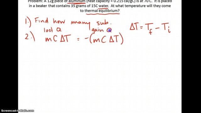 Thermal Equilibrium