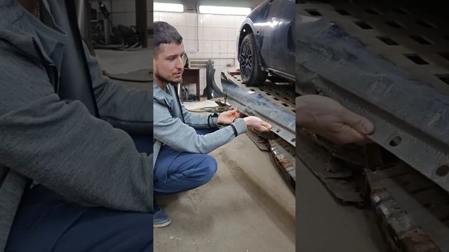 Ржавые пороги на японцах