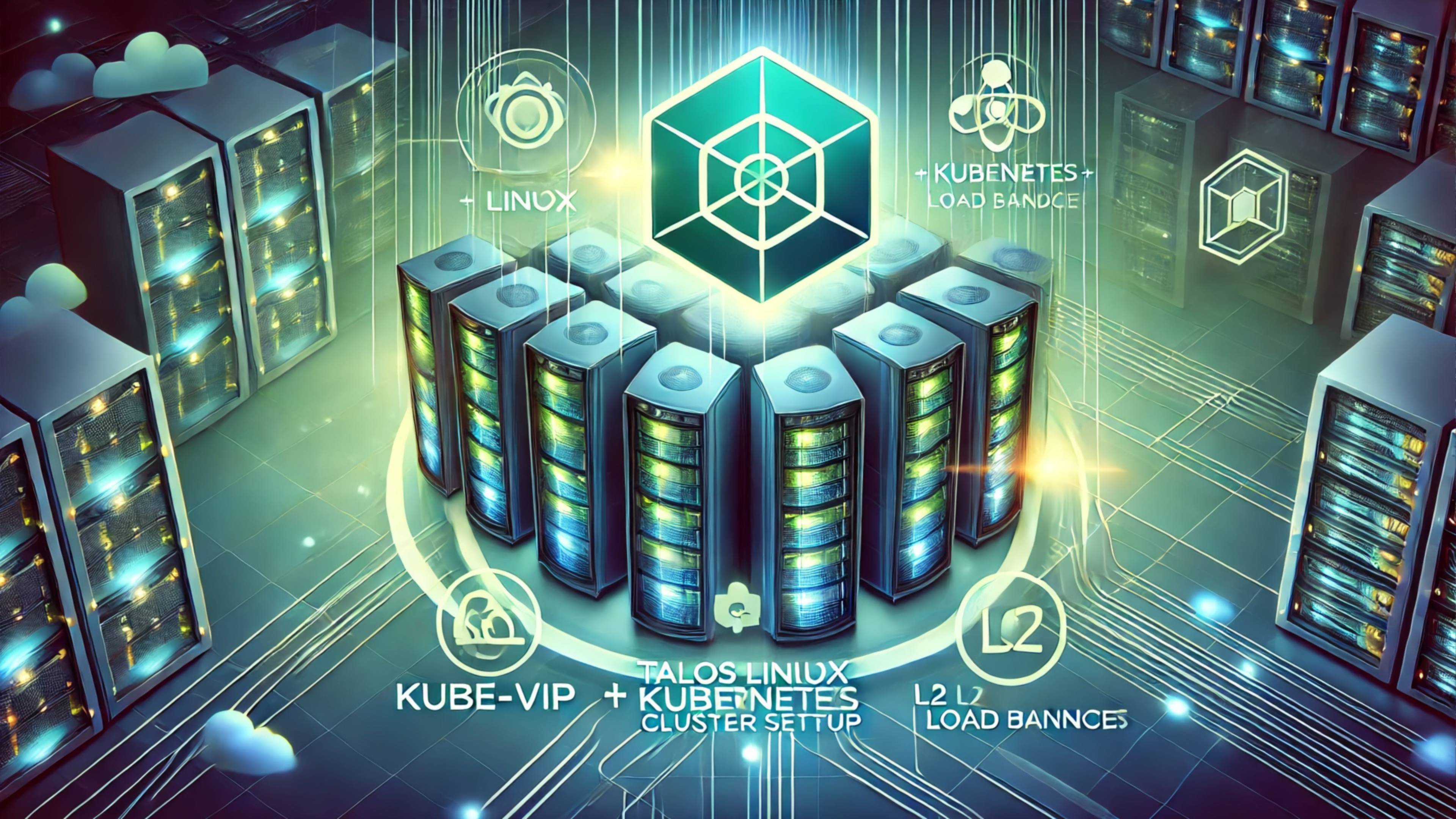 Talos Linux + Kubernetes: Полный гид по установке кластера с Kube-VIP и L2 Load Balancer