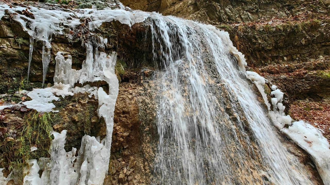Нихалойские водопады в Чечне