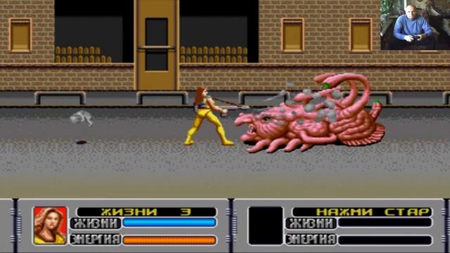 Sega Mega Drive 2  Alien Storm Чужая буря Лихие 90е игра детства 90х Вячеслав