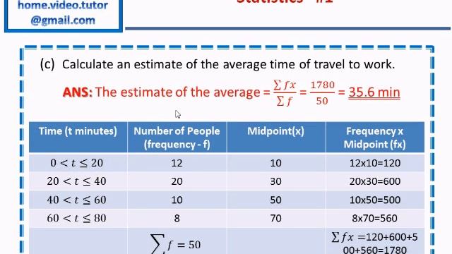 Statistics - #1