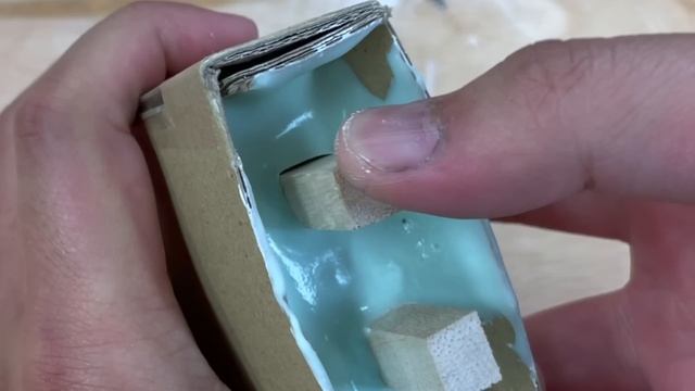 折れた木材をコピーーーーしたら面白かった【変な粉使った】