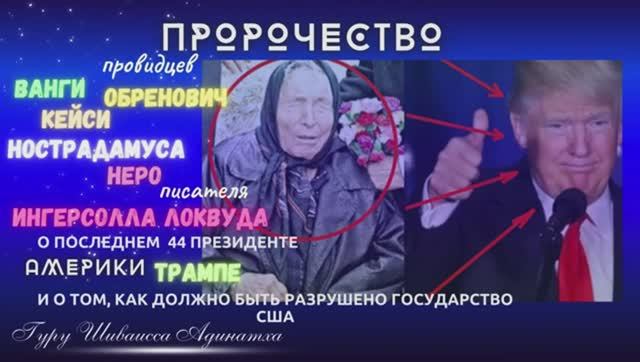 Пророчество провидцев Ванги, Обренович, Кейси, Нострадамуса, Неро и писателя Ингерсолла Локвуда