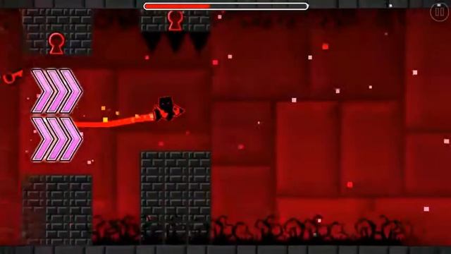 Geometry Dash :Dubstep dragon level by me Demon Smile