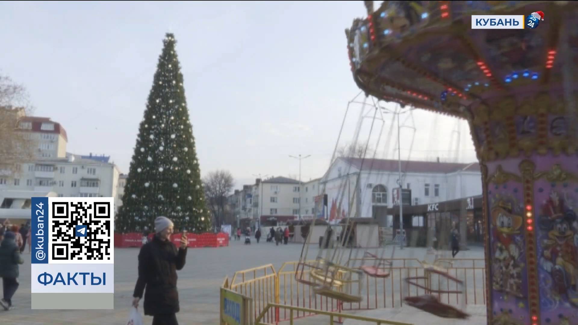 Более 500 тыс. туристов принял в новогодние праздники Краснодарский край