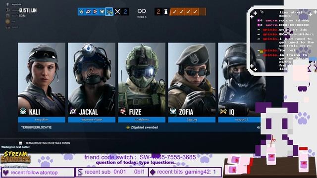 rainbow with the boys zaterday stream what the fuck nani
