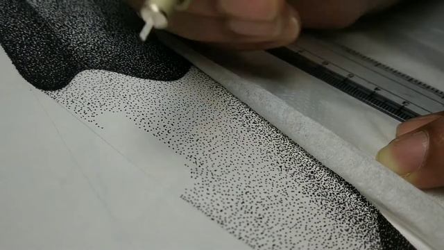 #stippling #micron #sketchfromheart🖤  STIPPLING | DOTWORK