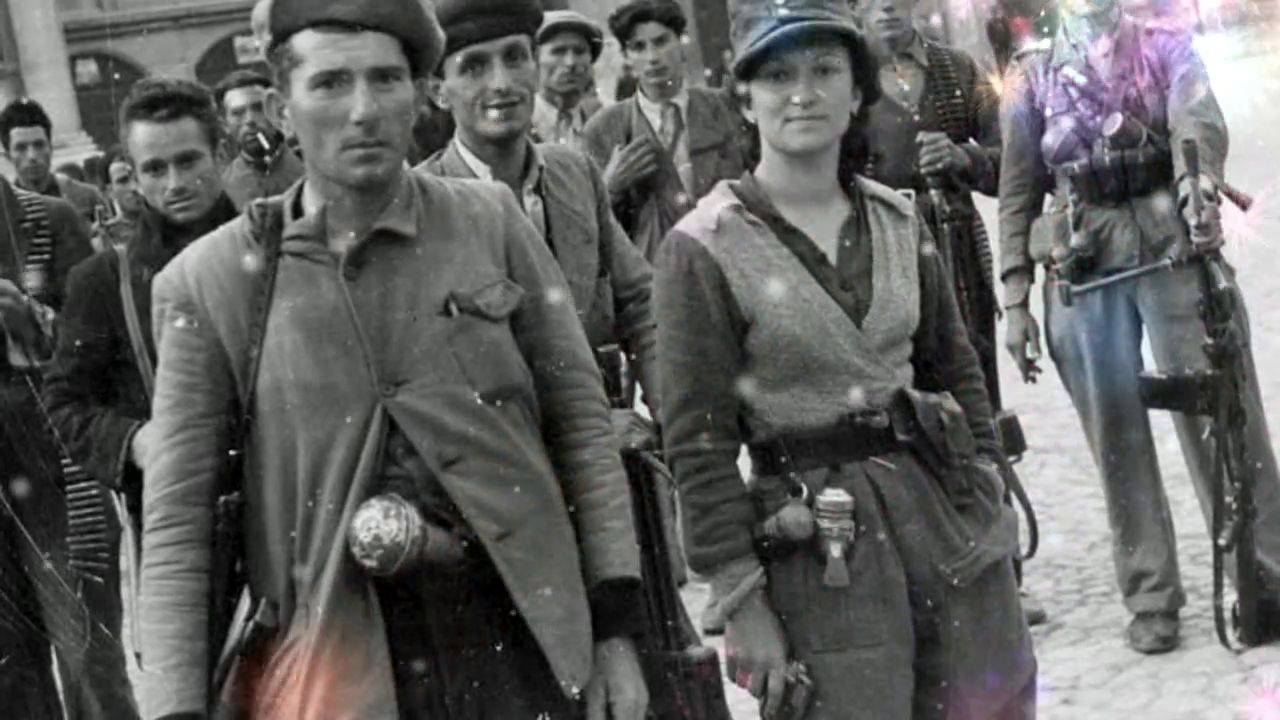 Белла чао легендарная песня итальянских партизан -ими фашист был сильно дран Песня с 12 - й сек
