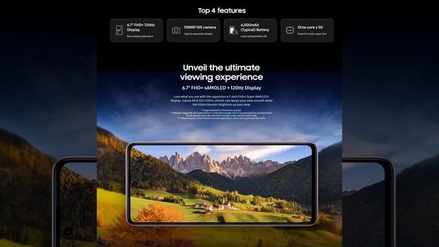 Смартфон Samsung Galaxy M54 - краткий обзор