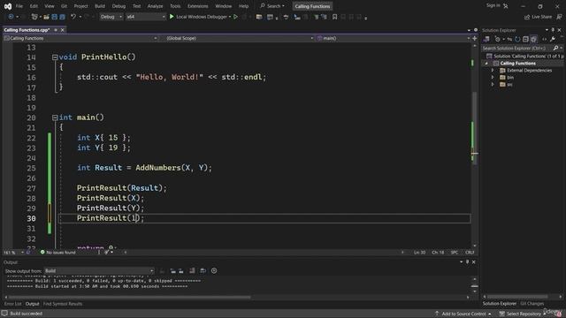 39 -Calling Functions