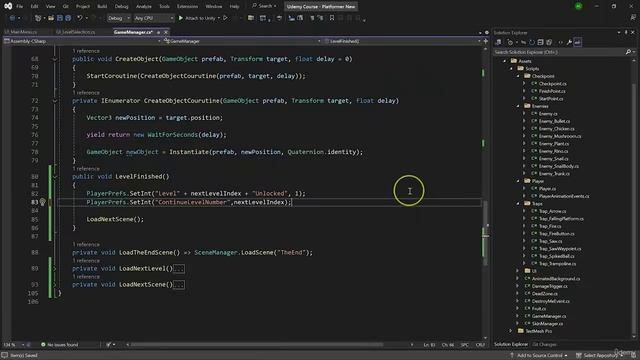 10. Save Level Progression