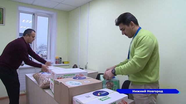 В зону СВО отправили сладкий груз весом более 100 килограммов из Нижнего Новгорода