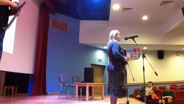 Наталия Волкова на Дне детской поэзии в РГДБ