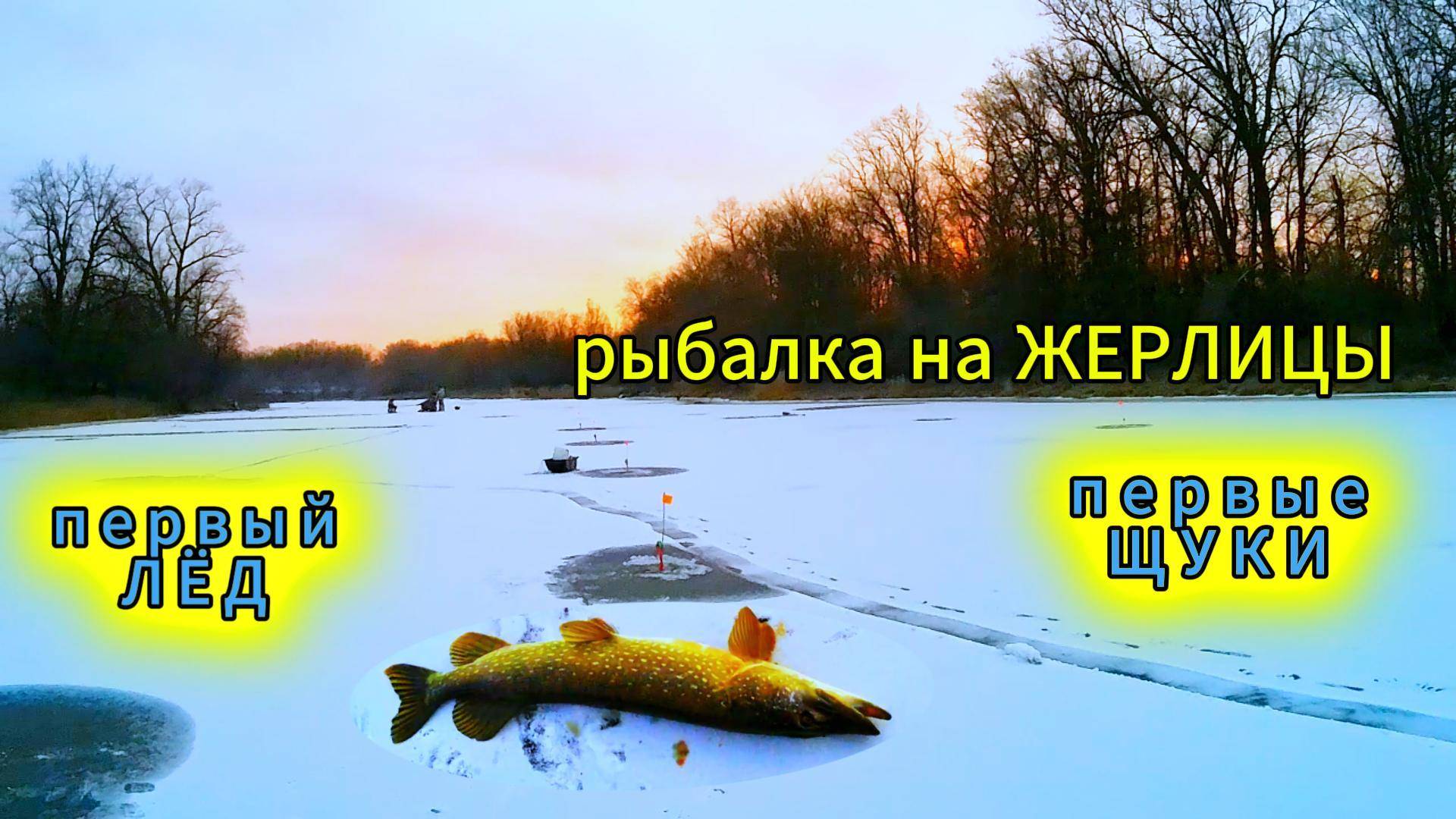 Ловля ЩУКИ на ЖЕРЛИЦЫ. И сразу - ТРОФЕЙ !!!