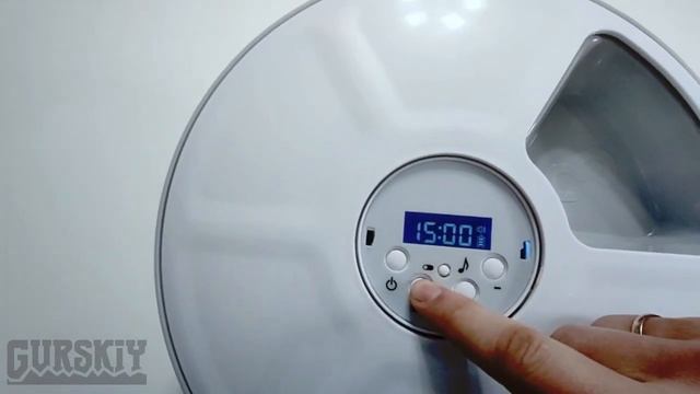 Кормушка FD-APF09-grey т.м. GURSKIY Pets на 6 порций для кошек с собак