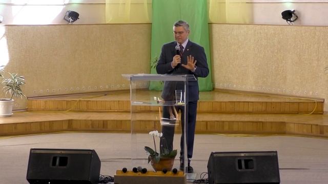 Евгений Бахмутский в Церкви ЕХБ Кирово-Чепецк