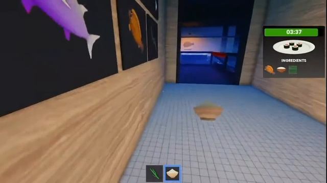 Scary Sushi Погружение в кошмарный мир суши на Roblox в Chapter 1 🎮💥