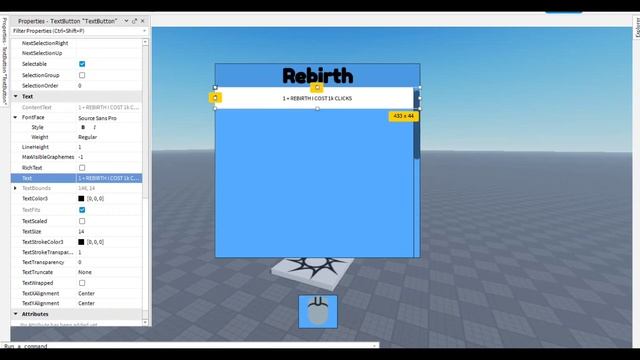 КАК сделать свой симулятор клика в Roblox Studio 1 часть