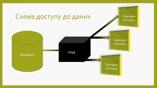 Основні терміни БД та СКБД