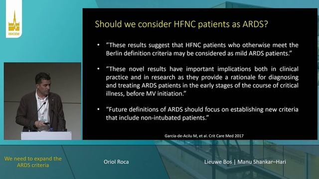 We need to expand the ARDS criteria Oriol Roca (ISICEM 2023)