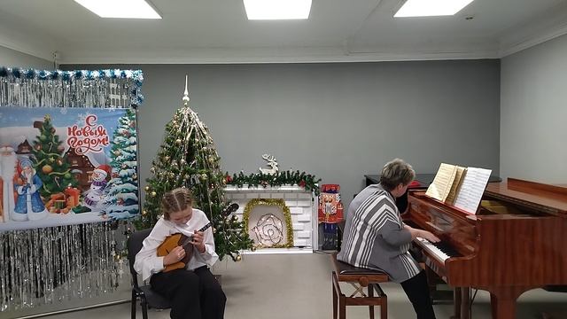 Михалева Екатерина средняя группа А. Цыганков "Скоморошьи игры"
