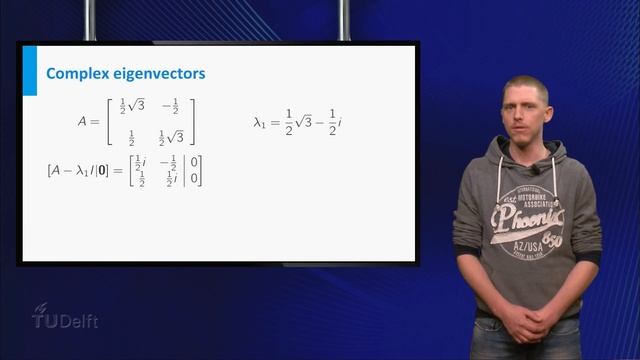 Complex Eigenvalues - Mathematics - Linear Algebra - TU Delft