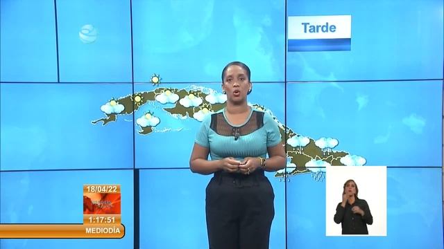 Parte del Tiempo en Cuba: 18 de abril de 2022