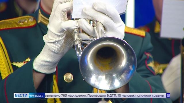 Духовой оркестр юргинской мотострелковой бригады выступит на сцене филармонии Кузбасса