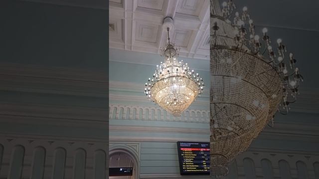 Железнодорожный вокзал в Казани.
