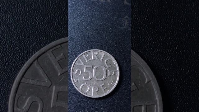 50 Öre 1983 Sweden Original Coin-Carl XVI Gustaf Detailed Information and Review