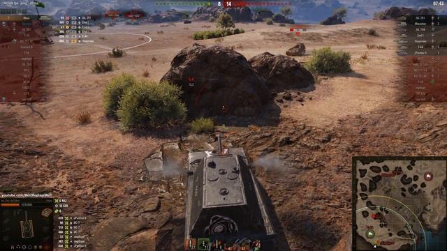 Мир танков. WOT. Бой на MAUS. Взял 12 фрагов и 11.3К урона. ЖАЛЬ ПРОДУЛ...