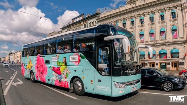 Впечатляющий турбас для петербургского «Пассажа» 🚌 🛍