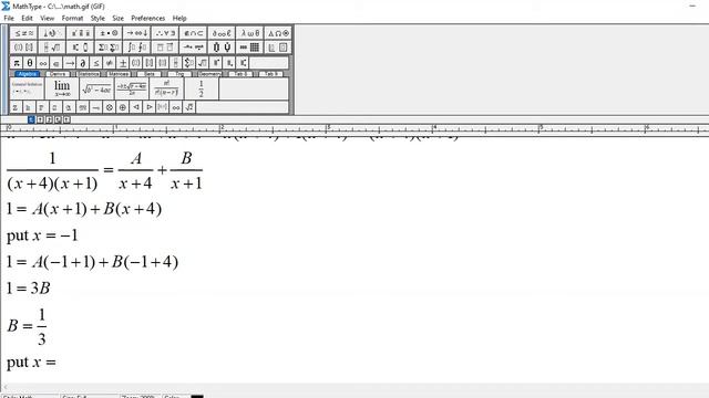 Integration by Partial Fractions: Integral of 1/(x^2 + 5x + 4) dx