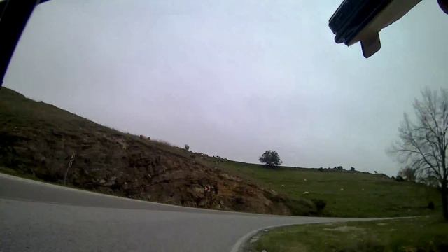Timelapse от Гоце Делчев през селата до границата и обратно.
