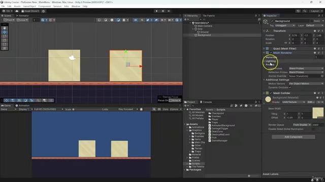 02. Animated Background