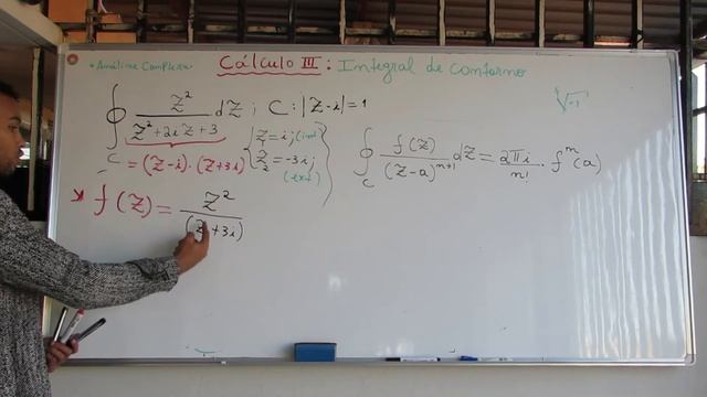 TEMA: INTEGRAL DE CONTORNO|2°PARTE