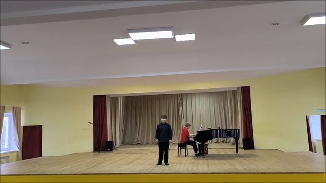А.Гурилев "Не слышно на палубах песен" Григорьев Тимофей, 13 лет