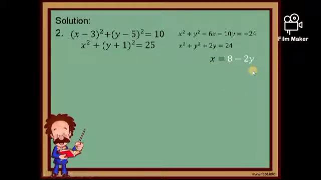 Pre-Calculus: System of Non-Linear Equation (Part 2)