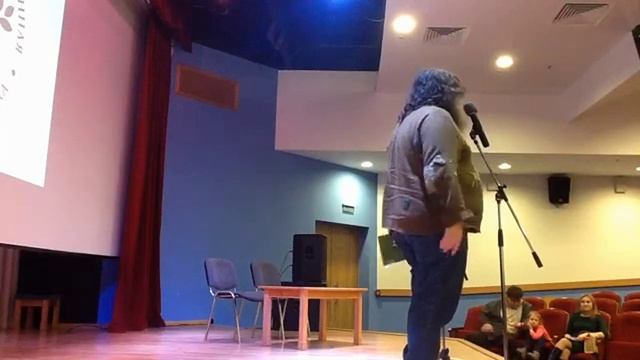 Герман Лукомников на Дне детской поэзии в РГДБ